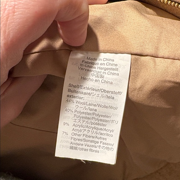 J. Crew Tan City Coat - Picture 3 of 3